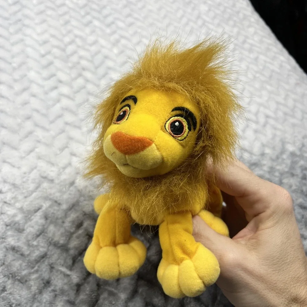 Disney Lion King 4 Plushies Collectible Toy Stuffies Simba x2/Rafiki/Mufasa 5.5" - Picture 12 of 14